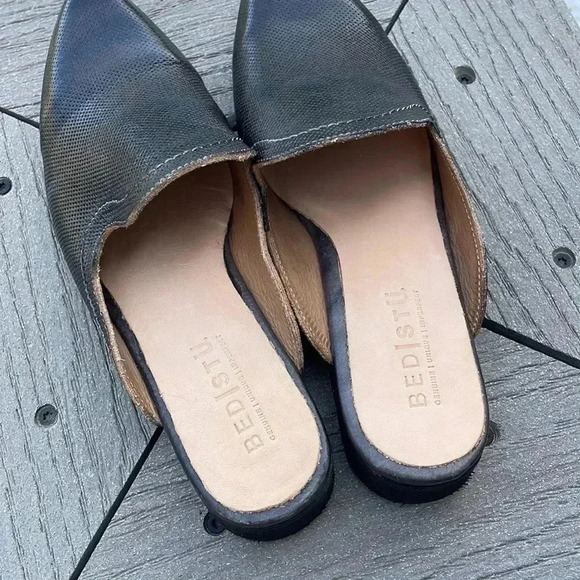 BED STU Brenda Mules Graphito Rustic - Picture 5 of 8